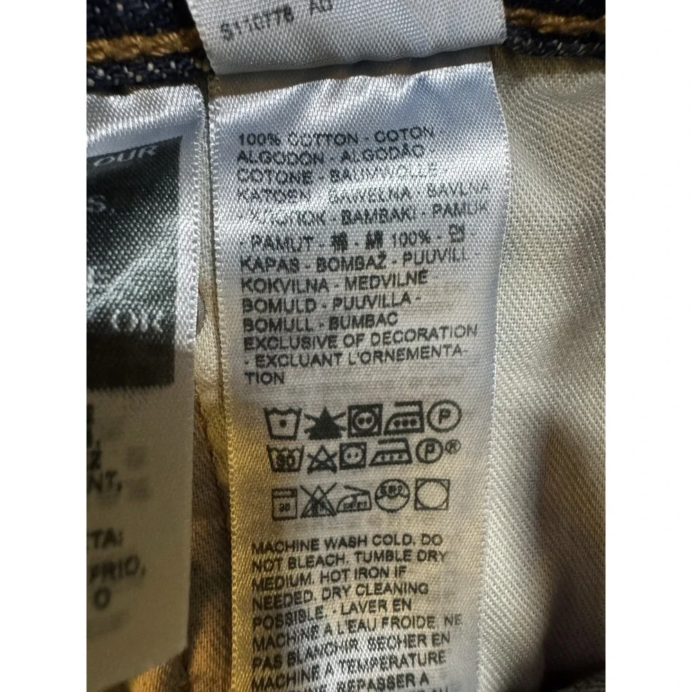 Levis 559 Relaxed Fit Straight Jeans Mens W38xL29.5‎ Blue Denim Hemmed